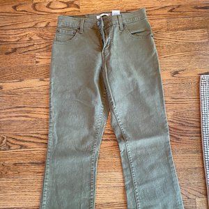 Womens Levis, Olive green